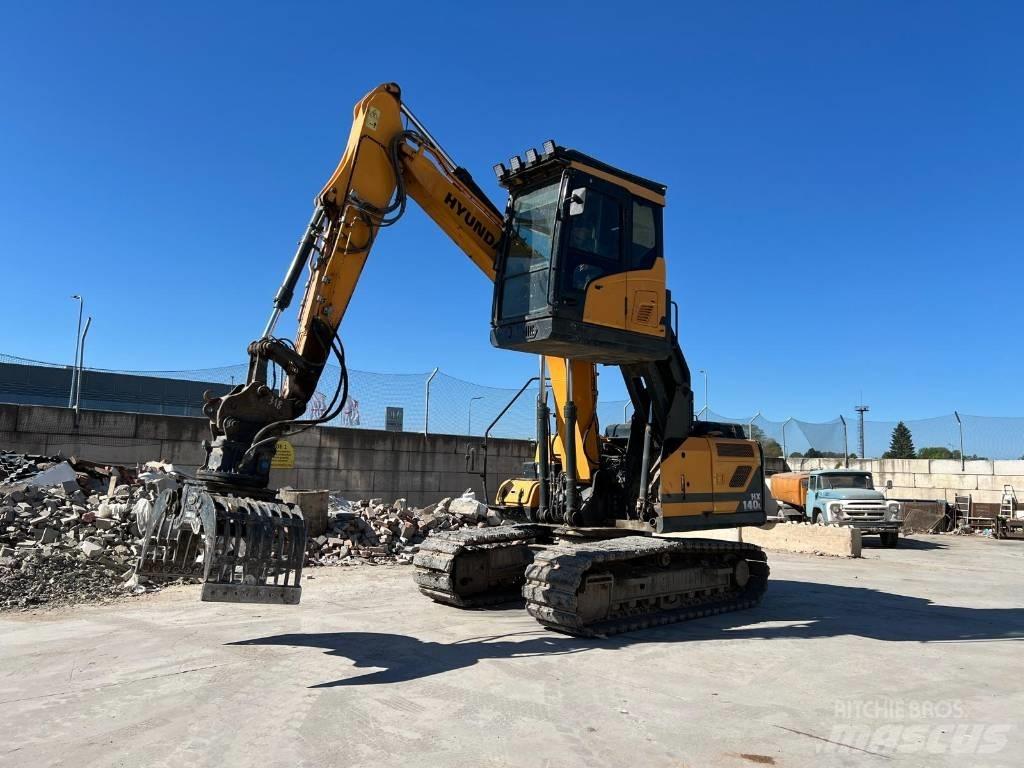 Hyundai HX 140 HRC حفارات زحافة