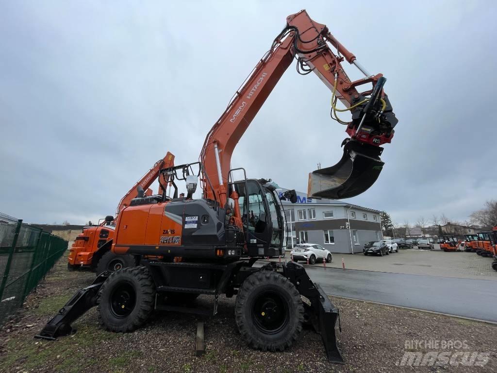 Hitachi ZX180W-7 حفارات بعجل