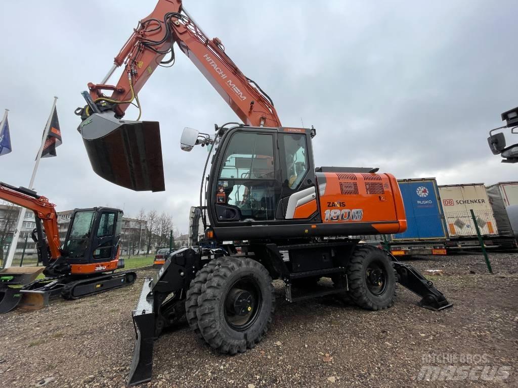 Hitachi ZX180W-7 حفارات بعجل