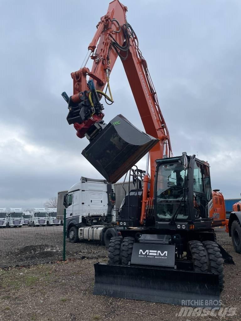 Hitachi ZX180W-7 حفارات بعجل