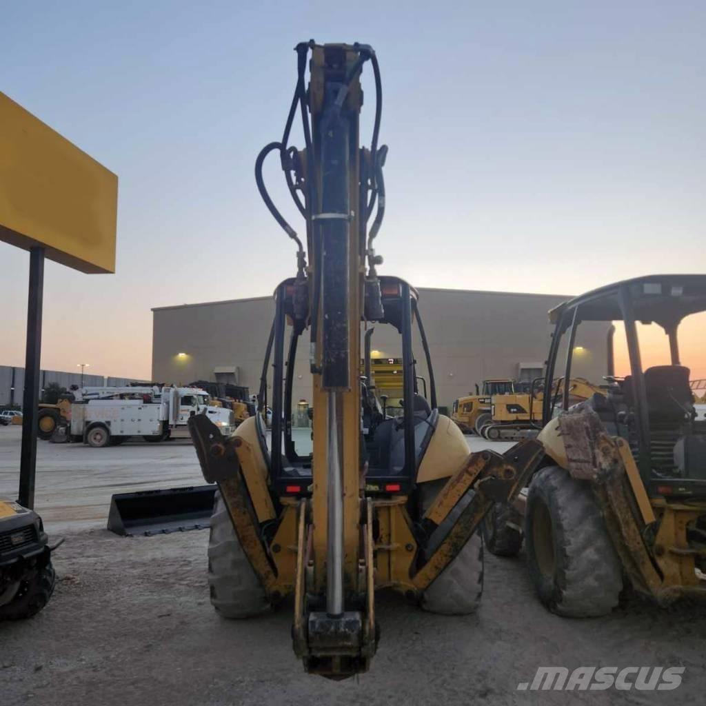 CAT 416 E لوادر ذات جرافات عكسية