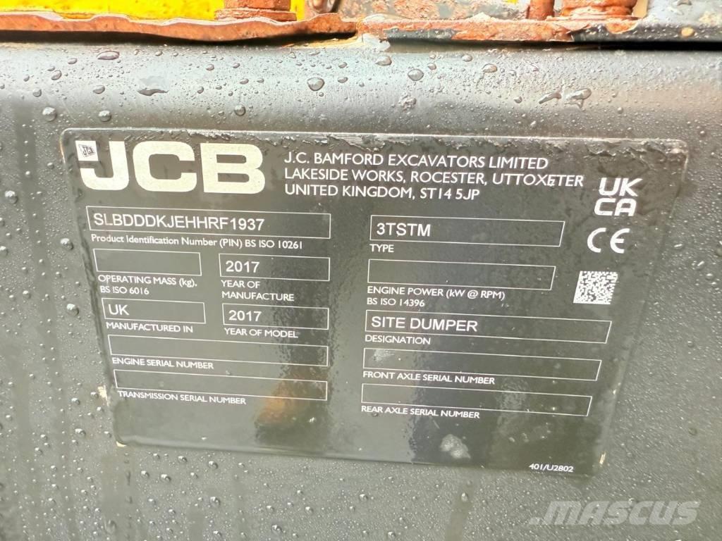 JCB 3 T Swivel عربات نقل قلابة للمواقع