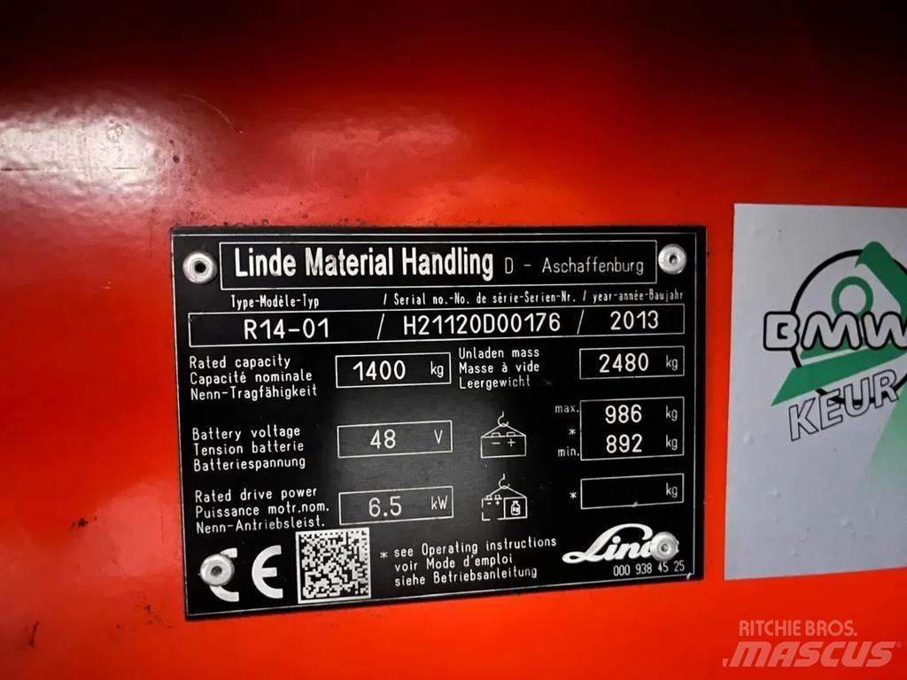Linde R14-01 شاحنة مناولة