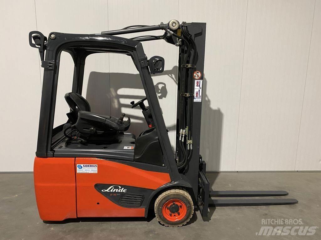 Linde E16C-02 شاحنات ذات رافعات شوكية تعمل بالكهرباء