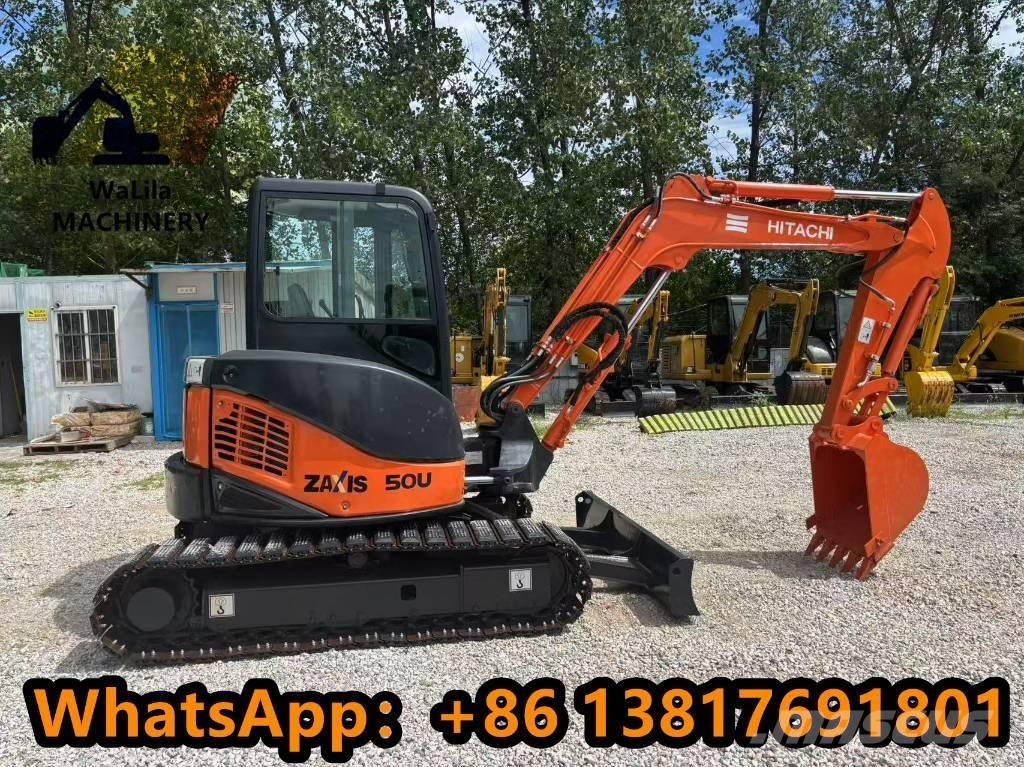 Hitachi ZX 50 حفارات صغيرة أقل من 7 طن (حفارات صغيرة)