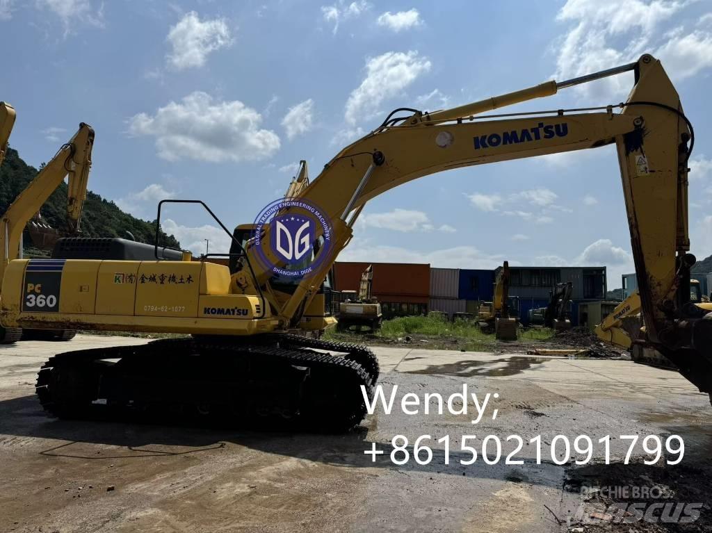 Komatsu PC 360 LC حفارات زحافة