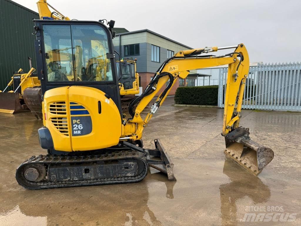 Komatsu PC 26 MR-3 حفارات صغيرة أقل من 7 طن (حفارات صغيرة)