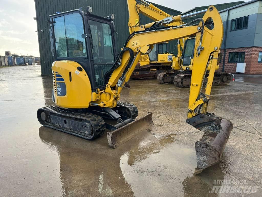 Komatsu PC 26 MR-3 حفارات صغيرة أقل من 7 طن (حفارات صغيرة)