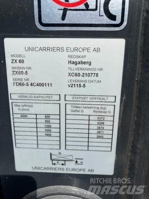 UniCarriers DX60-5 شاحنات الديزل