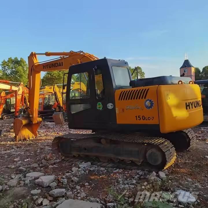 Hyundai 150LC -7 حفارات زحافة