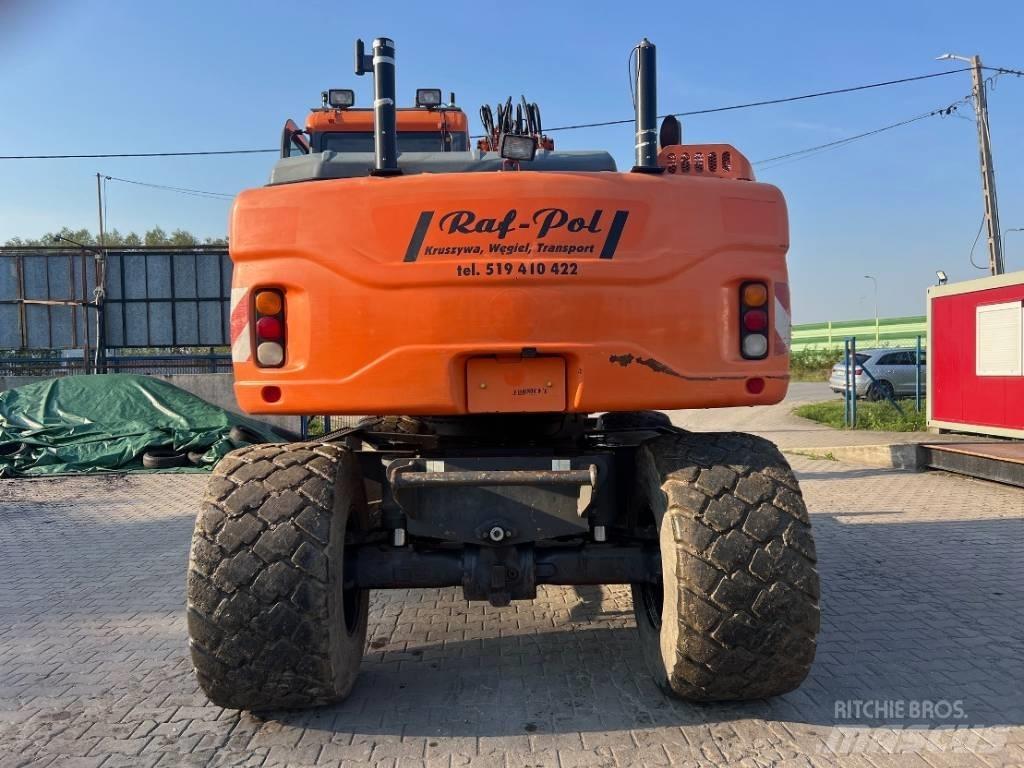 Doosan DX 160 W-3 حفارات بعجل