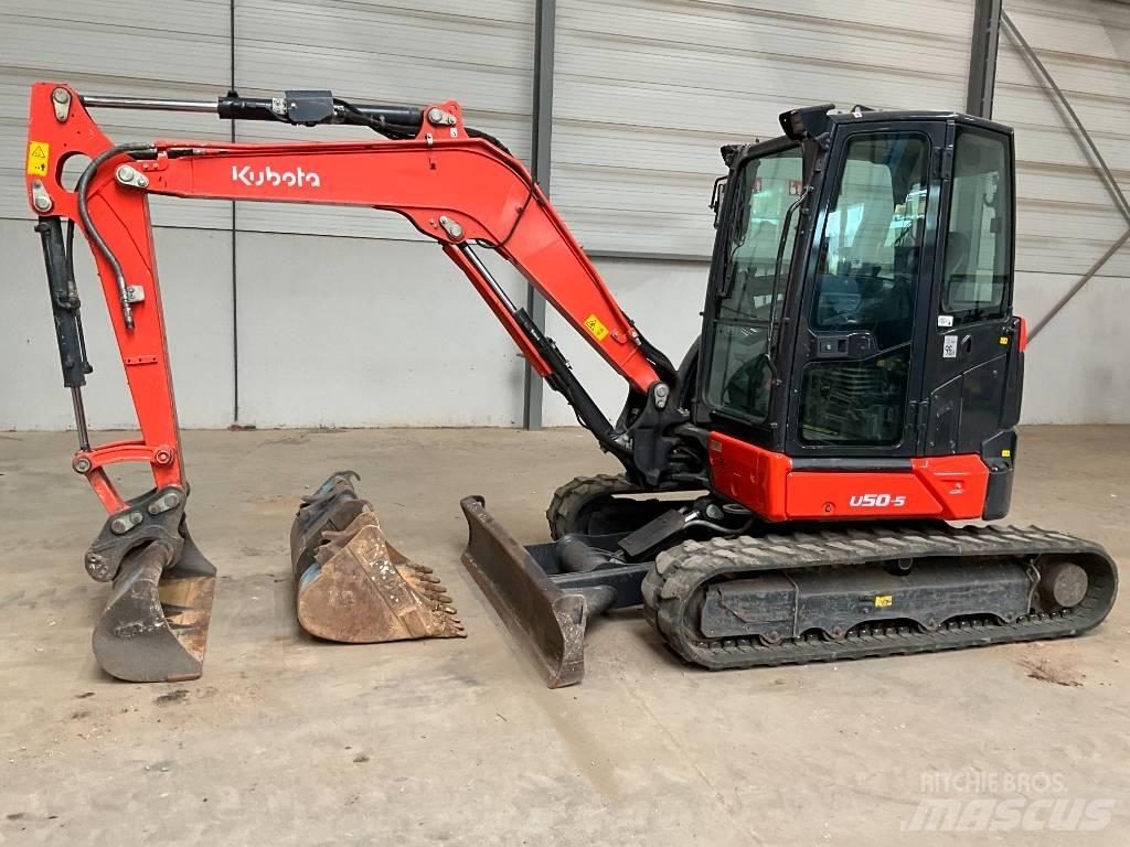 Kubota U 50-5 حفارات صغيرة أقل من 7 طن (حفارات صغيرة)