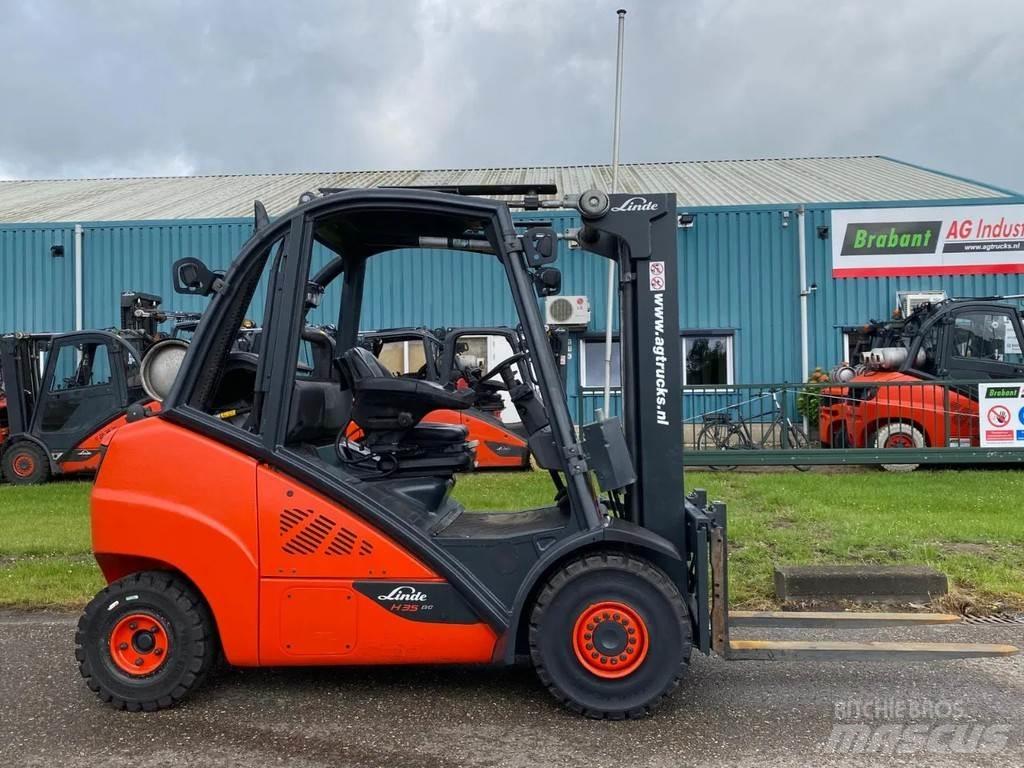Linde H35T-02 شاحنات LPG