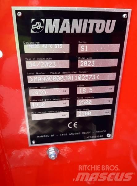 Manitou TMM25 4W رافعات شوكية مثبتة على شاحنات