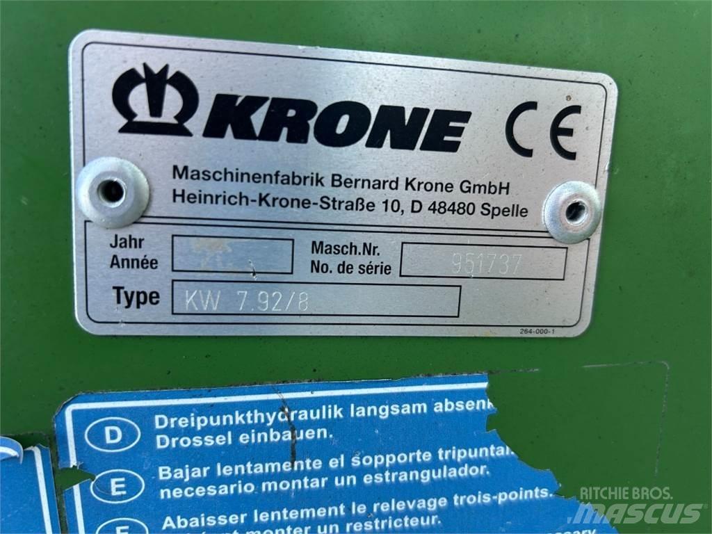 Krone KW 7.92 مكابس وميبسات التبن