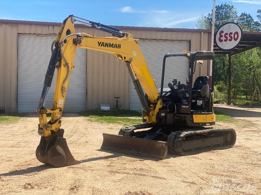 Yanmar Vio 55-6 A حفارات صغيرة أقل من 7 طن (حفارات صغيرة)