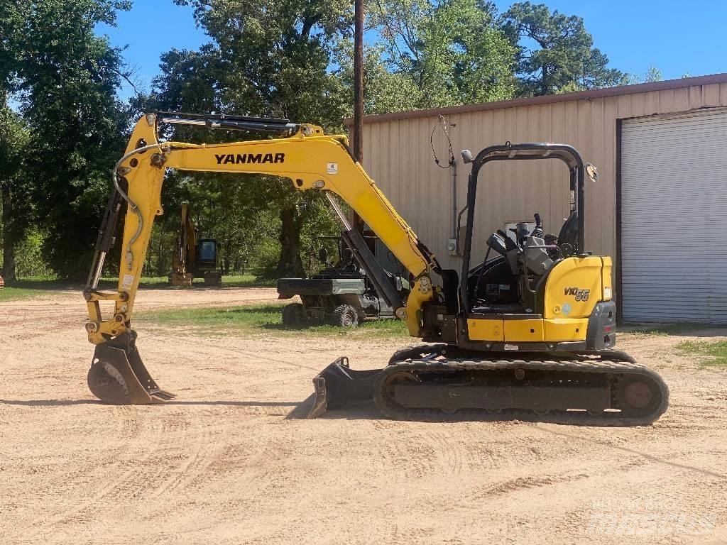 Yanmar Vio 55-6 A حفارات صغيرة أقل من 7 طن (حفارات صغيرة)