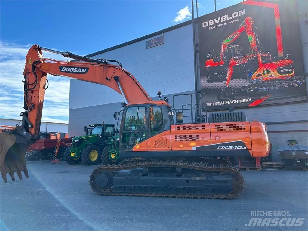 Doosan DX340LC-5 حفارات زحافة