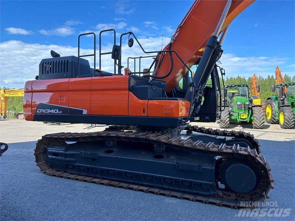 Doosan DX340LC-5 حفارات زحافة