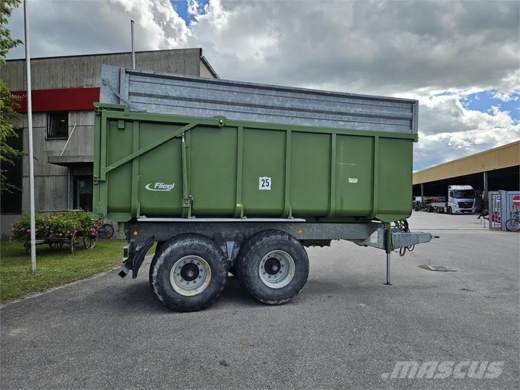 Fliegl TMK 160 Fox مقطورات قلابة