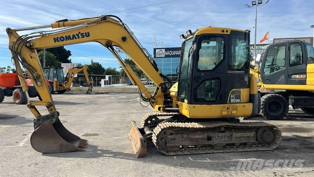 Komatsu PC 80 MR-3 حفارات وسط 7 طن - 12 طن
