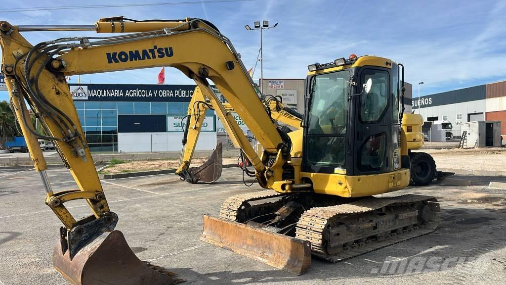 Komatsu PC 80 MR-3 حفارات وسط 7 طن - 12 طن