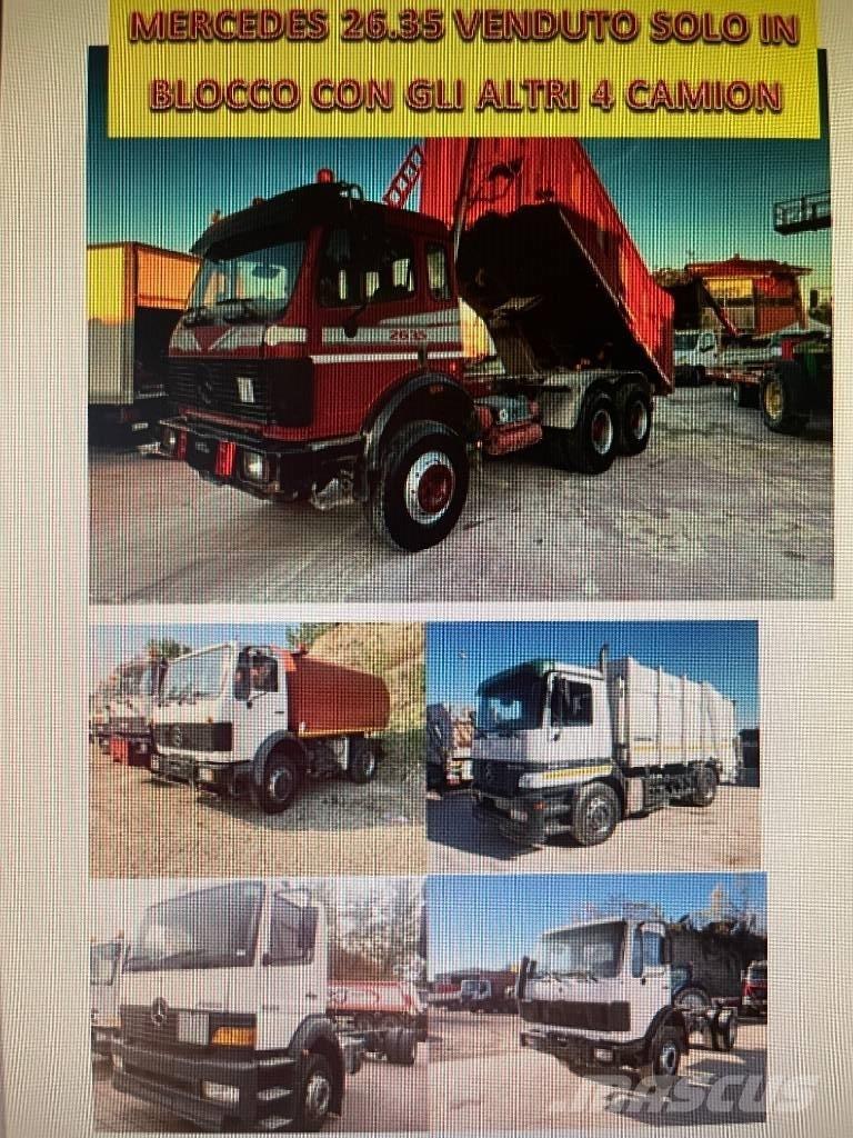 Mercedes-Benz 2635 شاحنات قلابة