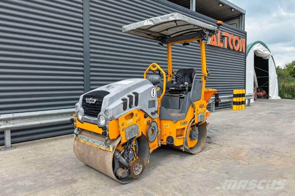 Hamm HD 10 VV مداحل ثنائية الاسطوانة