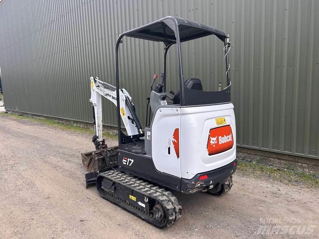 Bobcat E17 حفارات صغيرة أقل من 7 طن (حفارات صغيرة)