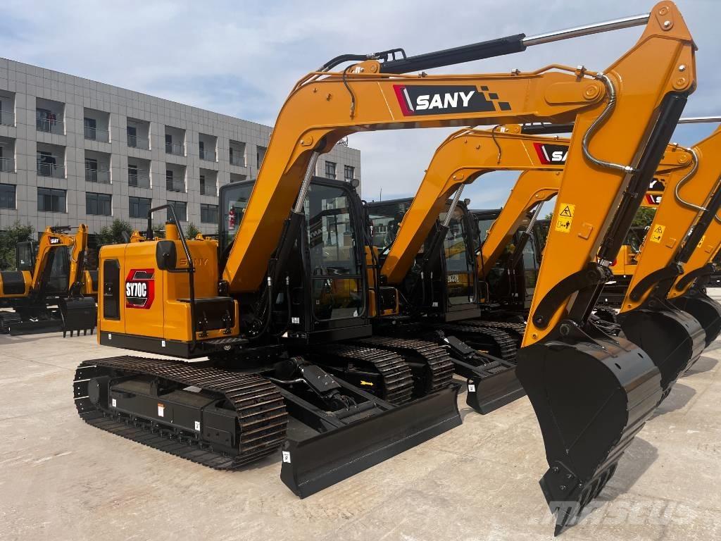 Sany SY 70 C حفارات زحافة