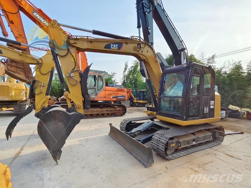 CAT 308 E 2 حفارات وسط 7 طن - 12 طن