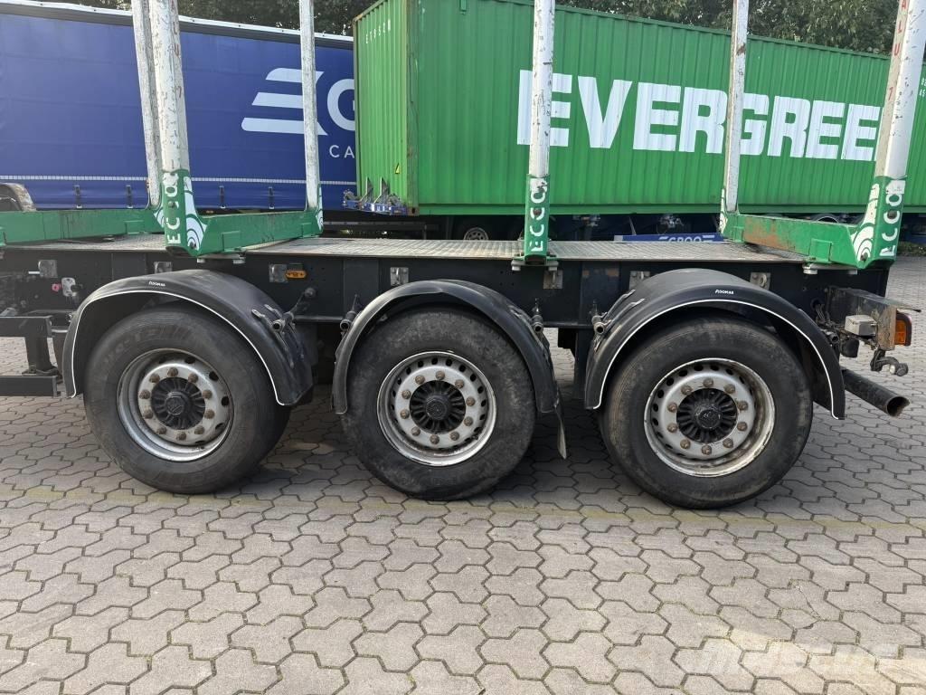 BEFA Sattel Anhänger نصف مقطورات لنقل الأشجار