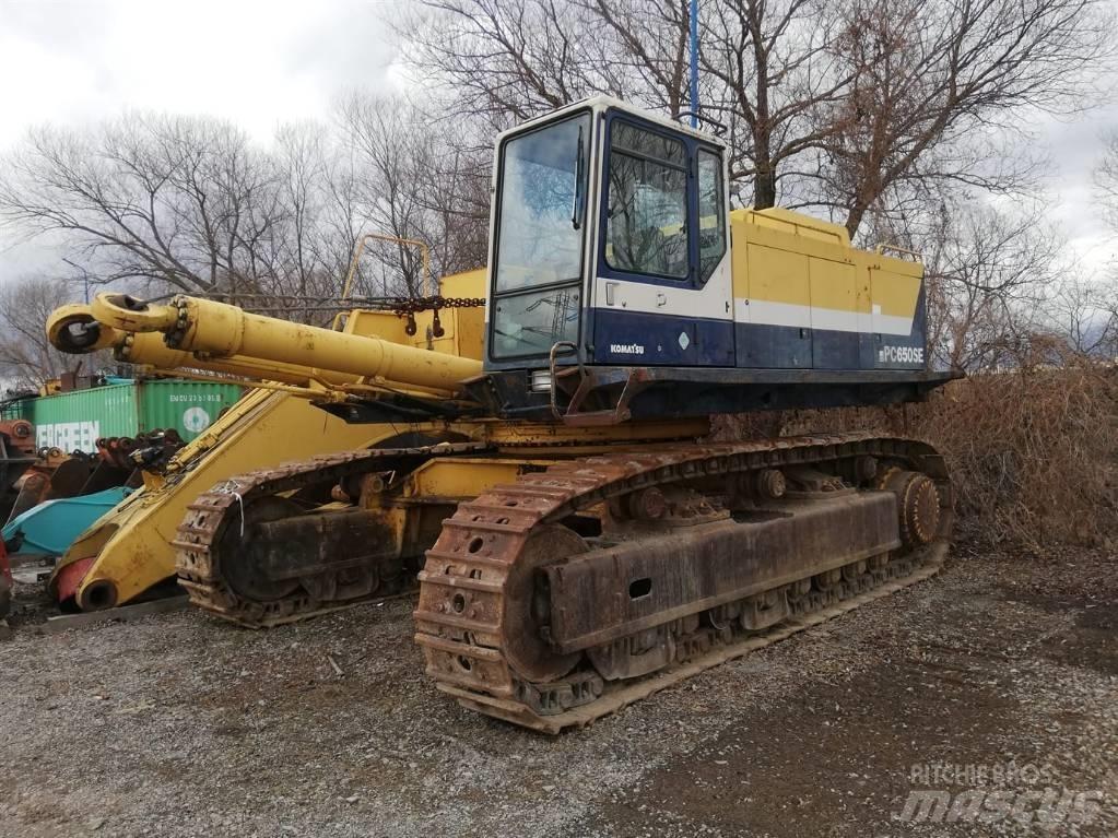 Komatsu PC 650 LC حفارات زحافة