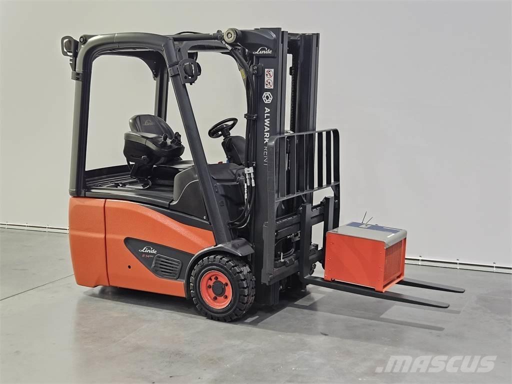 Linde E14 شاحنات ذات رافعات شوكية تعمل بالكهرباء
