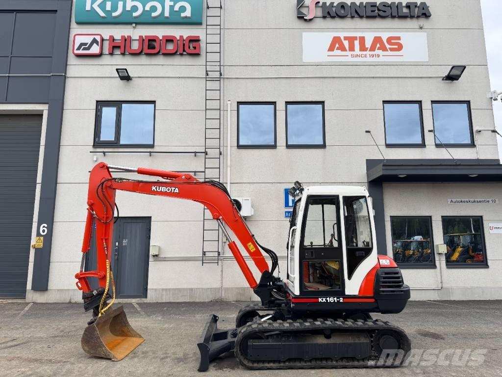 Kubota KX 161-2 حفارات صغيرة أقل من 7 طن (حفارات صغيرة)