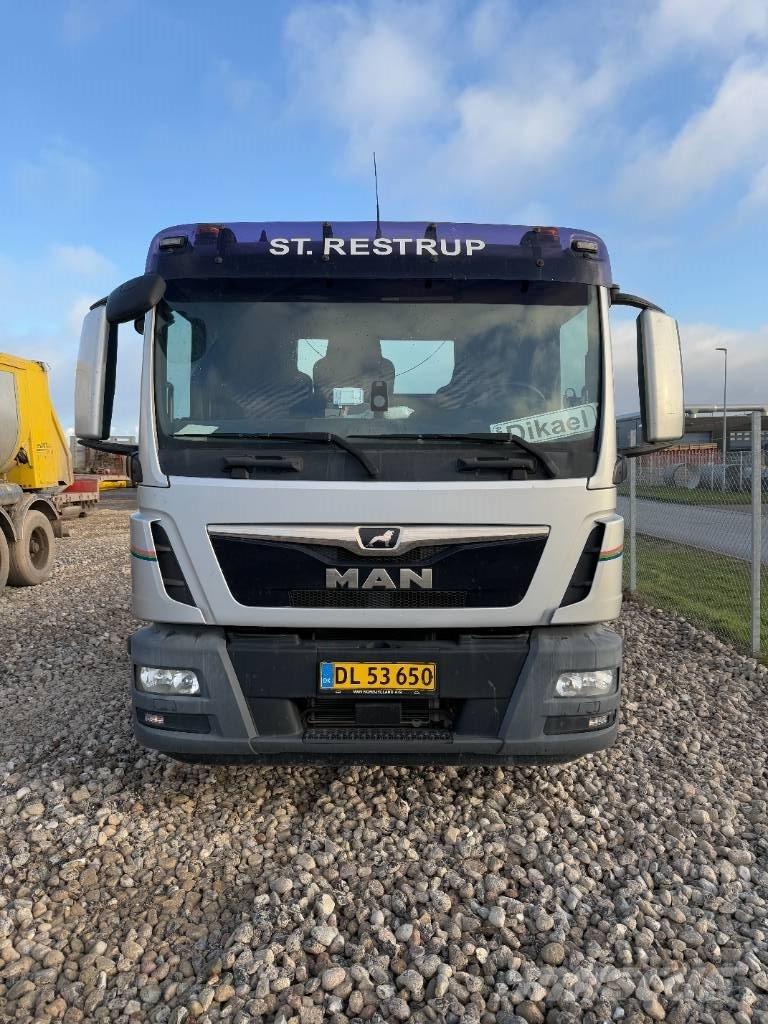 MAN TGM 15.290 شاحنات الرافعات الخطافية