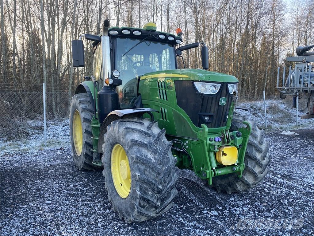 John Deere 6195 R الجرارات