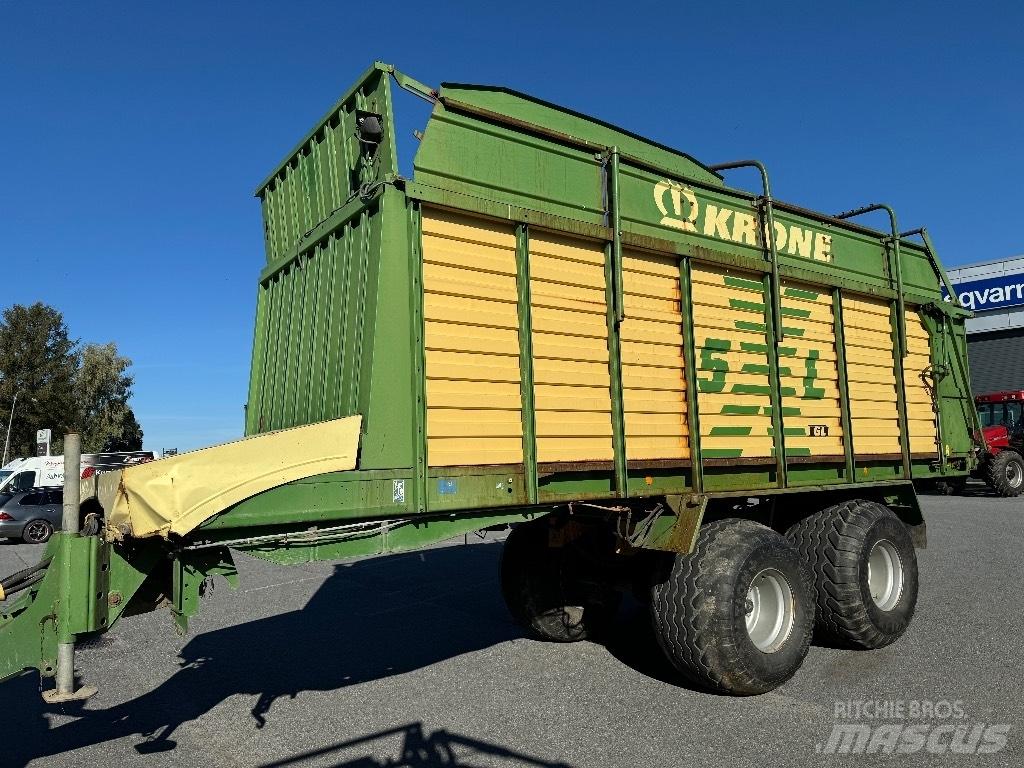 Krone 5 XL GL مقطورات ذاتية التحميل