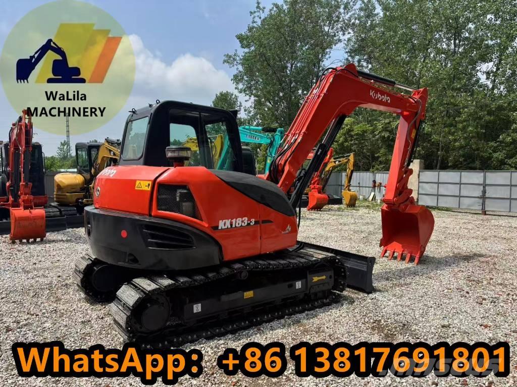 Kubota KX183-5 حفارات صغيرة أقل من 7 طن (حفارات صغيرة)
