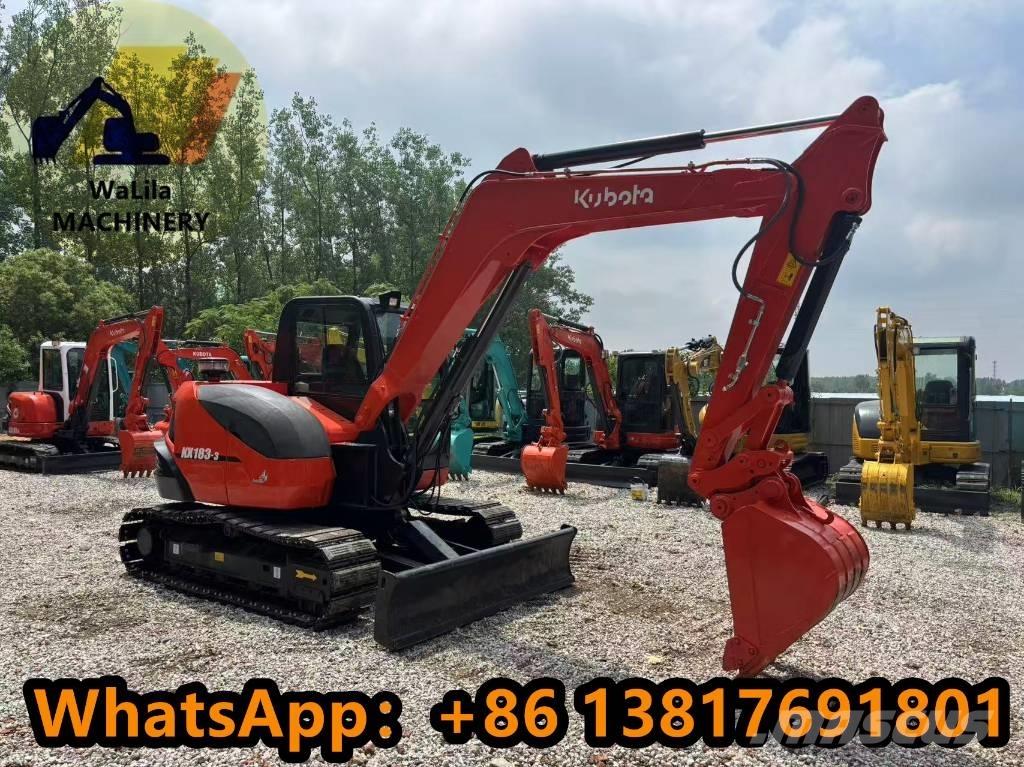 Kubota KX183-5 حفارات صغيرة أقل من 7 طن (حفارات صغيرة)
