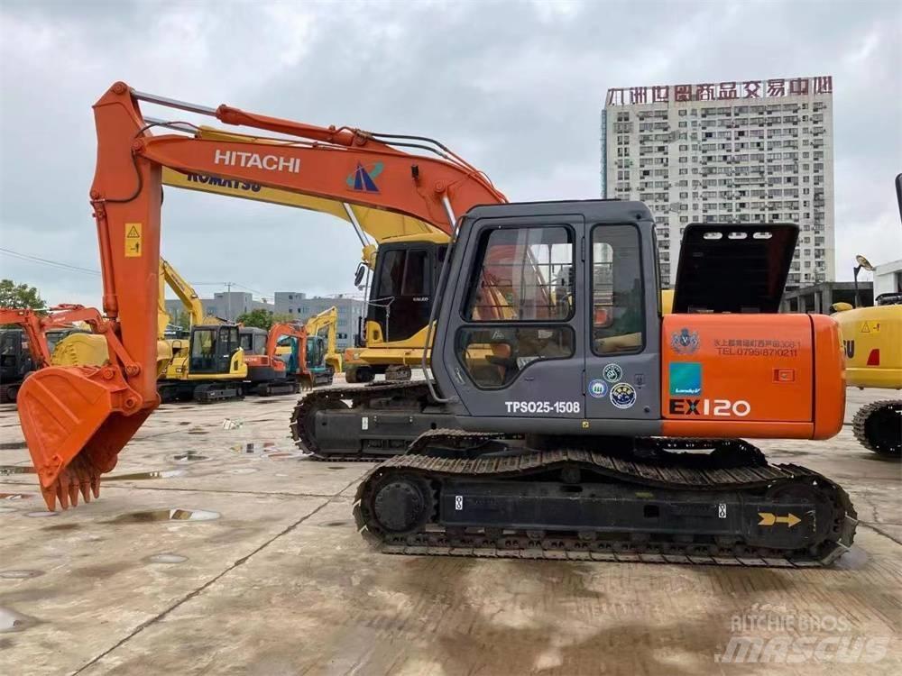 Hitachi EX 1200 حفارات زحافة