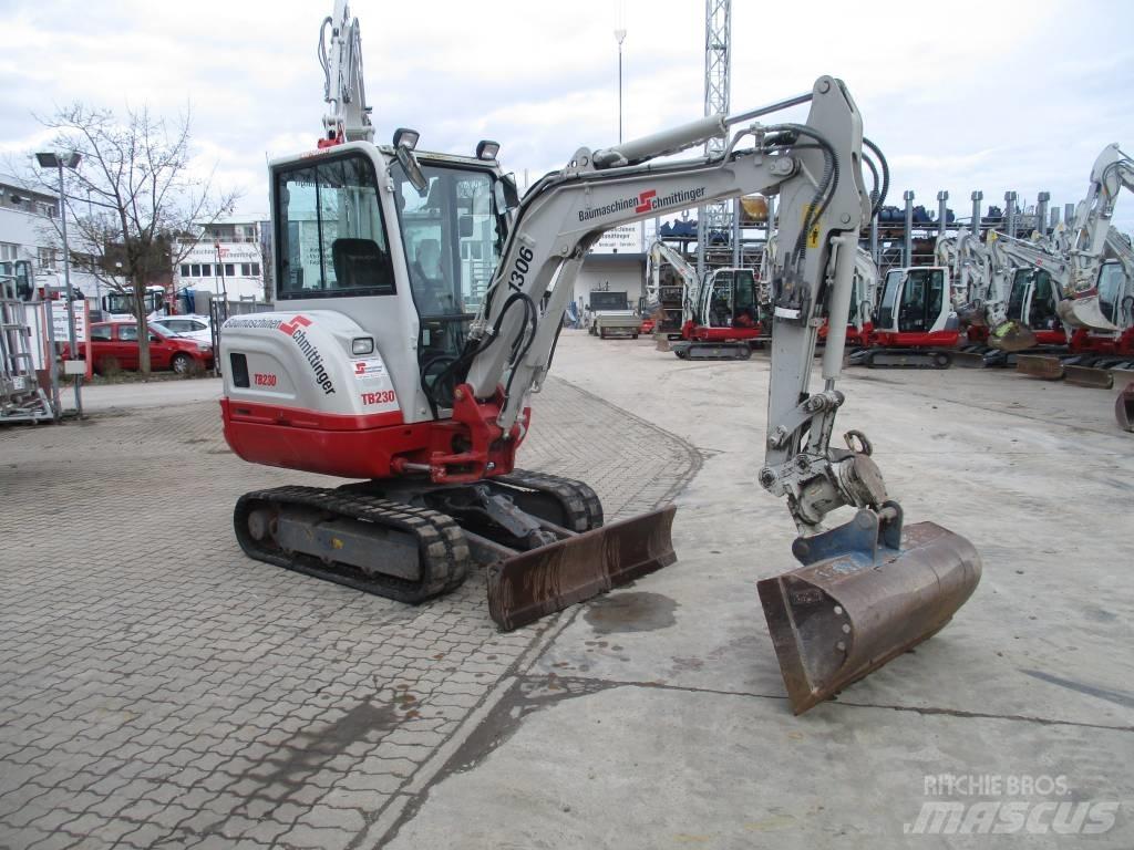 Takeuchi TB 230 حفارات صغيرة أقل من 7 طن (حفارات صغيرة)