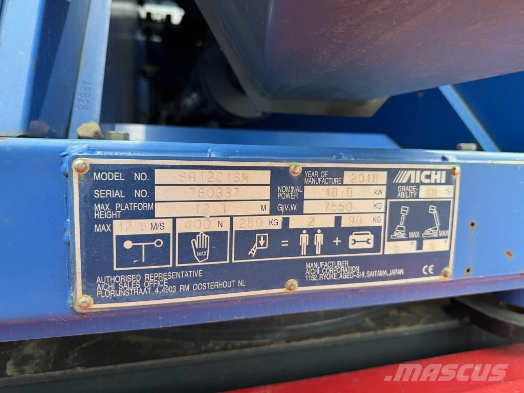 Aichi SR 12 CSM رافعات سلة تلسكوبية