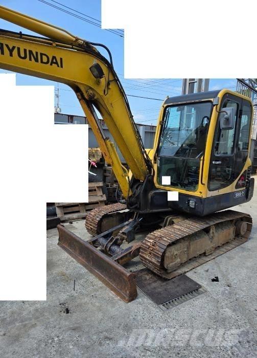 Hyundai ROBEX 555 حفارات صغيرة أقل من 7 طن (حفارات صغيرة)