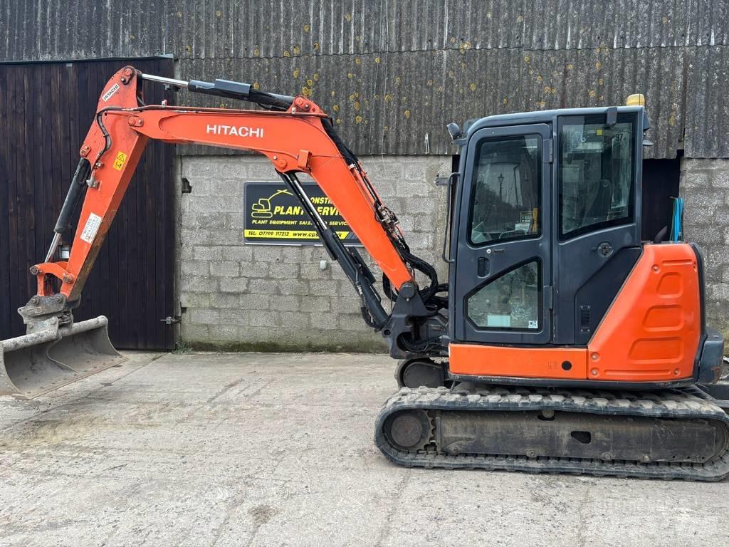 Hitachi ZX 65 US B-5 حفارات صغيرة أقل من 7 طن (حفارات صغيرة)
