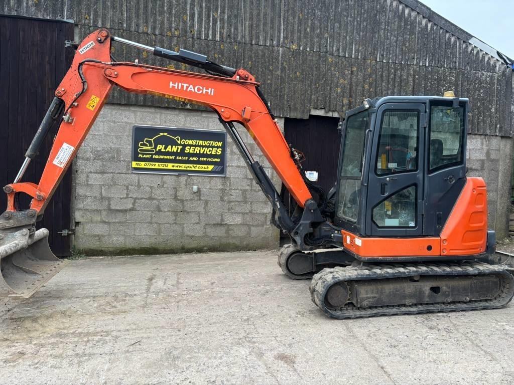 Hitachi ZX 65 US B-5 حفارات صغيرة أقل من 7 طن (حفارات صغيرة)