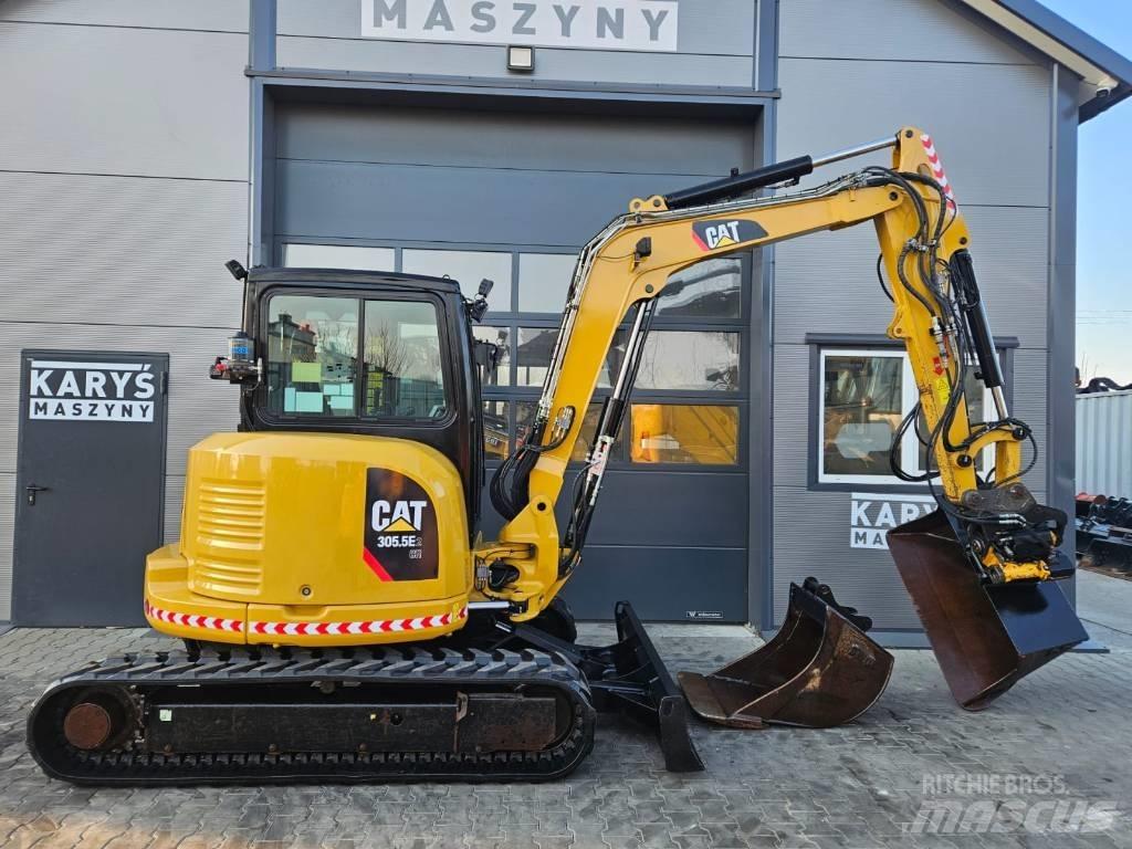 CAT 305.5 E2 حفارات صغيرة أقل من 7 طن (حفارات صغيرة)