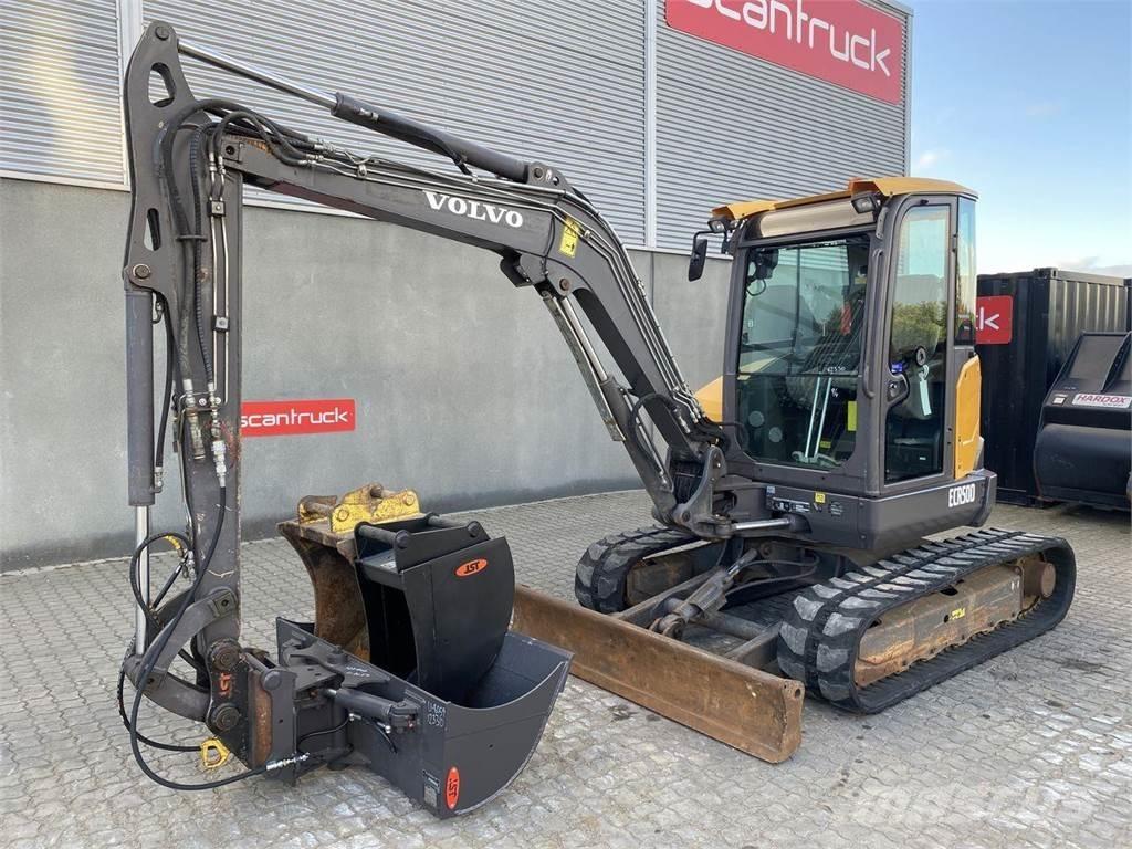 Volvo ECR50 حفارات بعجل