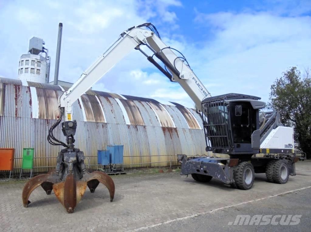 Fuchs MHL 320 مناولات المخلفات / مناولات صناعية