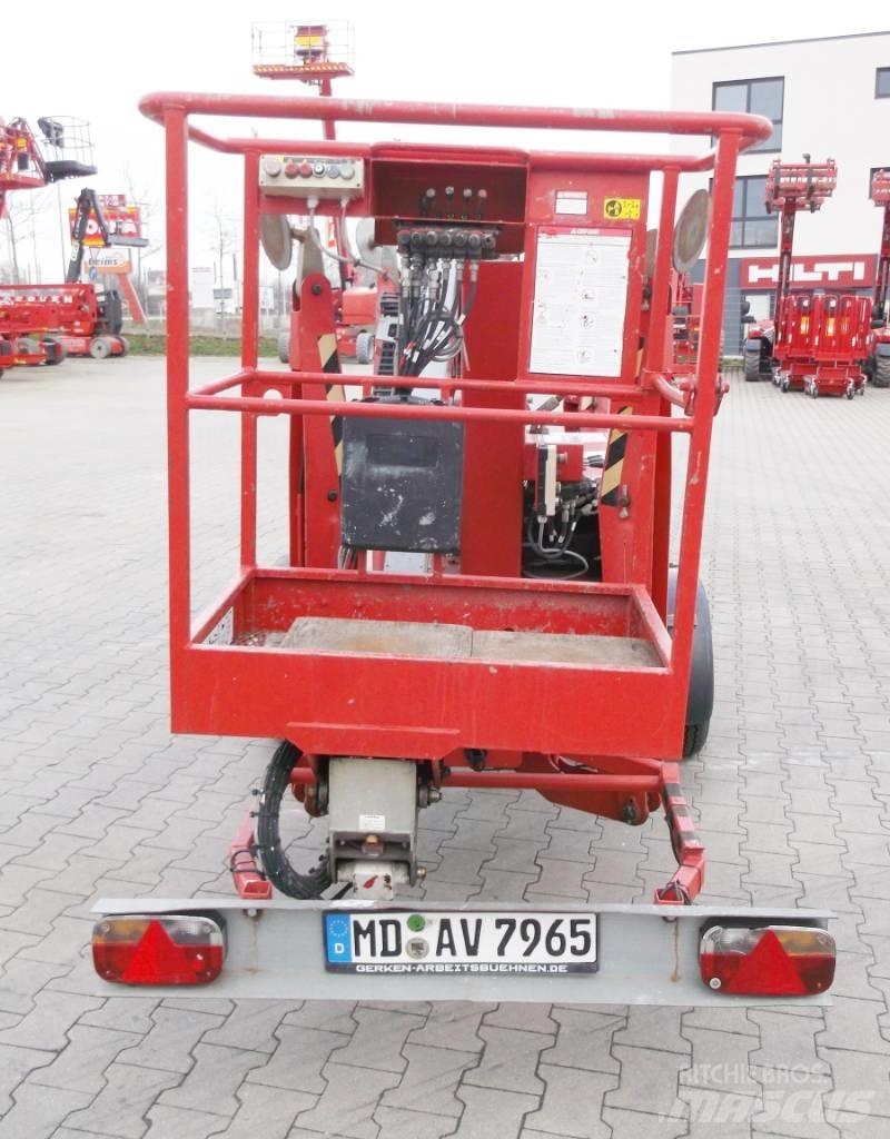 Niftylift N 120 TAC المنصات الهوائية المثبتة على مقطورة